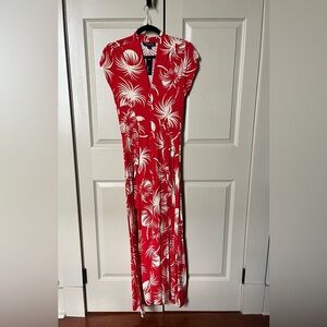 Trashy Diva Seaside Gown Polka Dot Palms